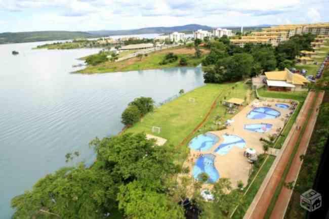 C204 Aldeia Do Lago: Lakeside Retreat with Aqua Park & EV Charging Caldas Novas Exterior photo