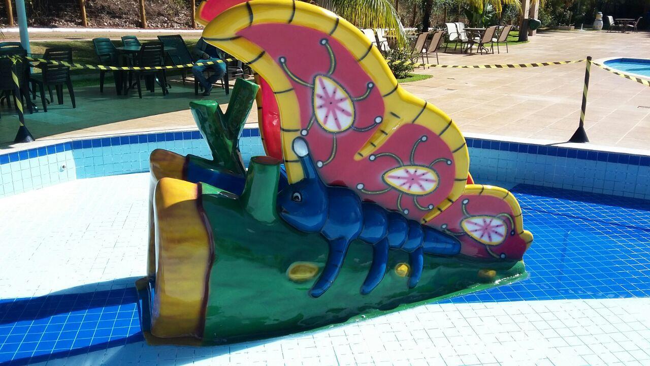 C204 Aldeia Do Lago: Lakeside Retreat with Aqua Park & EV Charging Caldas Novas Exterior photo