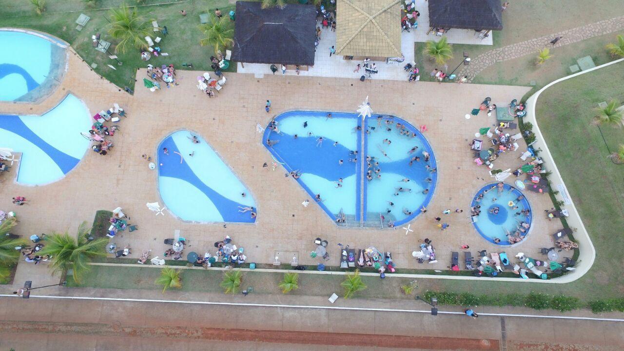 C204 Aldeia Do Lago: Lakeside Retreat with Aqua Park & EV Charging Caldas Novas Exterior photo